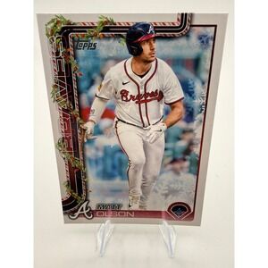 2025 Topps Holiday Matt Olson Atlanta Braves Baseball Card H15